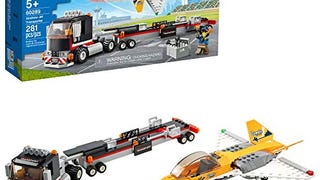 LEGO City Airshow Jet Transporter 60289 Building Kit; Fun...