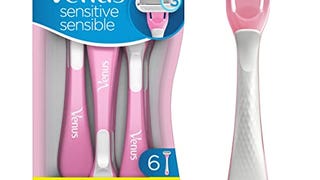 Gillette Venus Sensitive Disposable Razors for Women with...