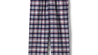 Lands' End Men's Flannel Pajama Pants, XXL, Slate Gray...