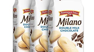 Pepperidge Farm Milano Cookies, Double Milk Chocolate, 3...