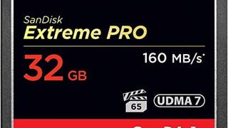 SanDisk 32GB Extreme PRO CompactFlash Memory Card UDMA...