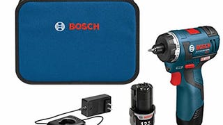 BOSCH PS22-02 12-volt Max Brushless Pocket Driver Kit with...