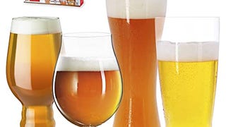 Spiegelau Craft Beer Tasting Kit Glasses, Set of 4, European-...