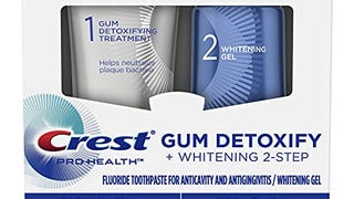 Crest Pro-Health Gum Detoxify + Whitening Two- Step Toothpaste,...
