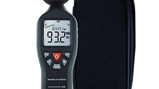 Professional decibel meter, digital Sound Level Meter with...