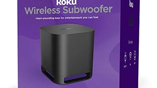 Roku Wireless Subwoofer (for Roku Streambars or Roku TV)...