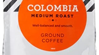 AmazonFresh Colombia Ground Coffee, Medium Roast, 12 Ounce...