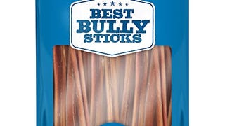 Best Bully Sticks 6 Inch All-Natural Bully Sticks for Dogs...