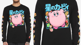 Kirby Food Long-Sleeve T-Shirt
