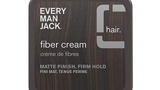 Every Man Jack Fiber Cream, Fragrance Free, 2.65