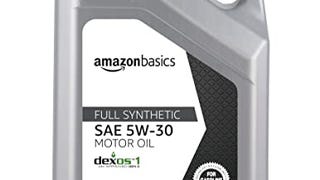 Amazon Basics Full Synthetic Motor Oil - 5W-30 - 5...