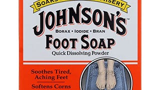 Johnsons Foot Soap Powder, 8 Packets