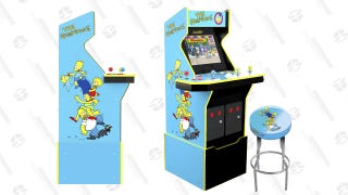 The Simpsons Arcade1Up w/ Riser