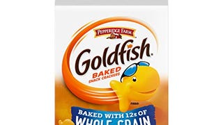 Pepperidge Farm Goldfish Cheddar Crackers, Baked with Whole...