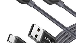 USB Type C Cable, Anker [2-Pack 6ft] Powerline+ USB-C to...