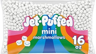 Jet-Puffed Mini Marshmallows (16 oz Bags, Pack of 12)
