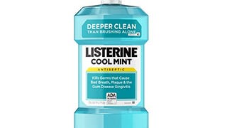 Listerine Antiseptic Mouthwash, Cool Mint, 1.5