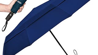 EEZ-Y Windproof Travel Umbrellas for Rain - Lightweight,...