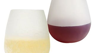 Happycheers CCC-013 Unbreakable Flexible Beer Glasses, Reusable...