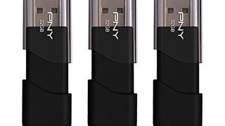 PNY Attache USB 2.0 Flash Drive, 32GB / BLACK / 3 PACK...