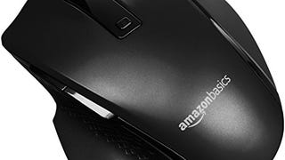 Amazon Basics Compact Ergonomic Wireless PC Mouse with...