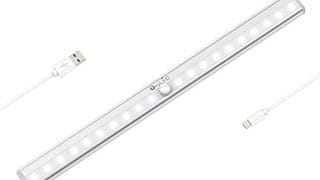 20 LED Closet Light, OxyLED USB Rechargeable Under Cabinet...