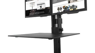 Victor High Rise Collection Dual Monitor Sit-Stand Standing...