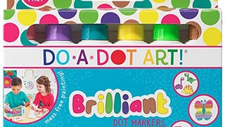 Do A Dot Art! Brilliant Colors 6 Pack Washable Paint Dot...