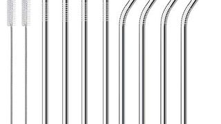 Stainless Steel Straws Set of 8, Alotpower Ultra Long 10....