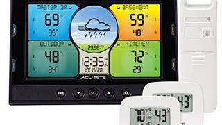 AcuRite Home Temperature and Humidity Station with 2 Indoor...
