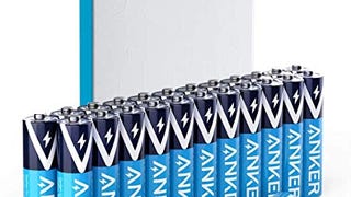 Anker Alkaline AAA Batteries (24-Pack), Long-Lasting & Leak-...