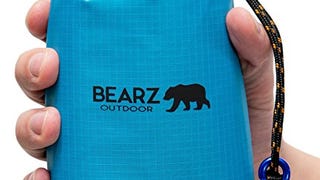 BEARZ Outdoor Pocket Blanket - Compact Picnic Blanket, Beach...