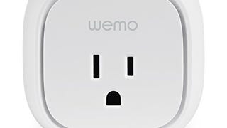 Wemo Insight WiFi Enabled Smart Plug, with Energy Monitoring,...