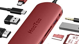 HooToo USB C Hub, 9 in 1 USB C Adapter, USB C Dongle with...