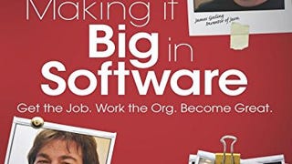 Making it Big in Software: Get the Job. Work the Org. Become...