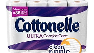 Cottonelle Ultra Comfort Care Family Roll Toilet Paper,...