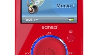 SanDisk Sansa Fuze 4 GB Video MP3 Player (Red)