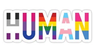 Chili Print Human, LGBT+ - Sticker Graphic Bumper Window...
