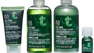 The Body Shop Tea Tree Skincare Routine Kit, Made with...