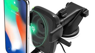 iOttie Easy One Touch Wireless Qi Fast Charge Car Mount...
