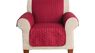 SureFit Furniture Friend Pet Throw - Chair Slipcover - Claret...