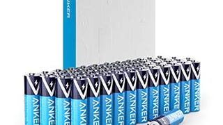 Anker Alkaline AA Batteries (48-Pack), Long-Lasting & Leak-...