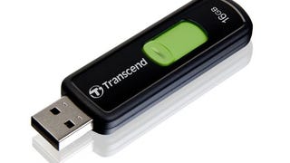 Transcend 16 GB JetFlash 500 Retractable USB Flash Drive...