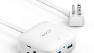Anker Power Strip with USB, 2 Outlet & 2 PowerIQ USB Ports...