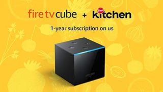 All-new Fire TV Cube bundle plus 1-year subscription to...