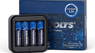TENAVOLTS 1.5V AA Lithium Rechargeable Battery, 1.8h Fast...