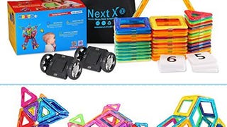 Geekper Magnetic Blocks Building Set for kids - Magnetic...