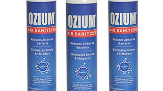 Ozium Air Sanitizer Reduces Airborne Bacteria Eliminates...