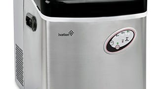 Ivation 48-Pound Daily Capacity Counter Top Ice Maker...