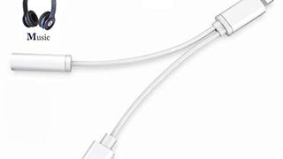 Headphone Adapter Cable Splitter, Audio Jack Adapter Compatible...